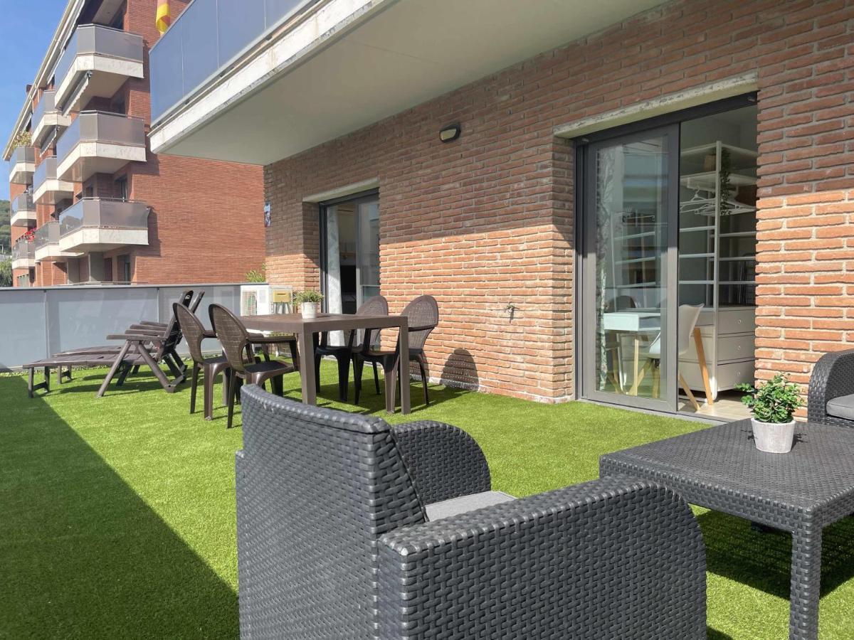 Solarium Con Terraza A 5 Minutos De La Playa Apartment Girona Bagian luar foto