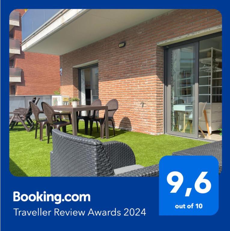 Solarium Con Terraza A 5 Minutos De La Playa Apartment Girona Bagian luar foto